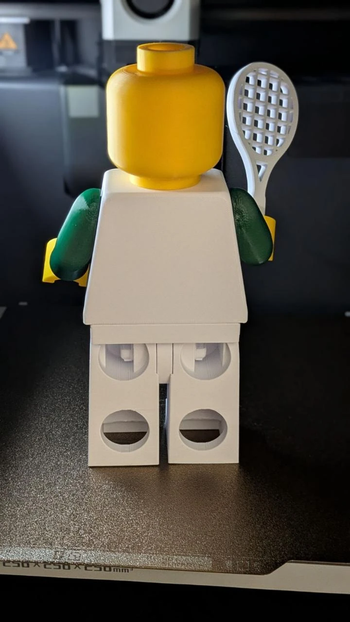 🎾 Figurina tijolo Colecionador Wimbledon - (20cm) – photo 2